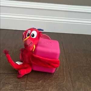 Plush Red Bird Toy
